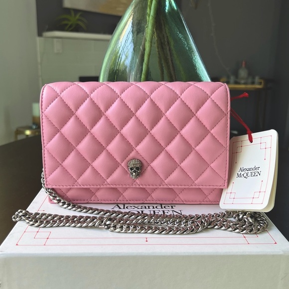 Alexander McQueen Handbags - ❌❌SOLD NWT Alexander McQueen Skull Quilted Shoulder Bag